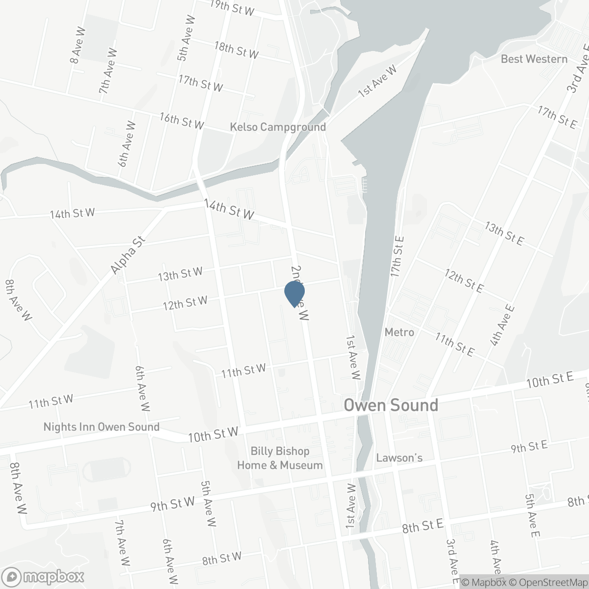 1192 2ND AVENUE W, Owen Sound, Ontario N4K 4N2